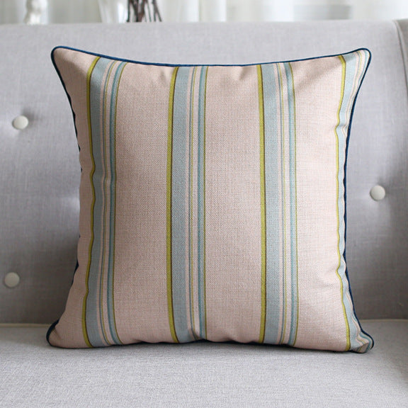 HKM-912019 Floral Plant Pattern Cushion Cover - 45x45cm, Blended Material, Multiple Colors Available