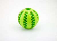 HKM-912147 Multicolor Rubber Feeding Ball with Built-in Food Storage for Cats and Dogs