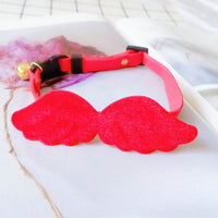 HKM-912403 Dogcat Collar Bell Angel Wings Adjustable Collar