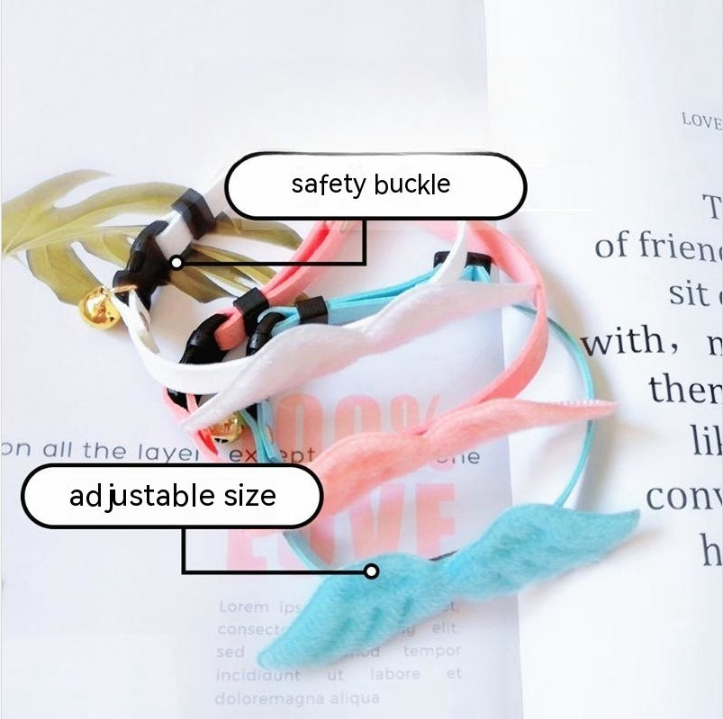 HKM-912403 Dogcat Collar Bell Angel Wings Adjustable Collar