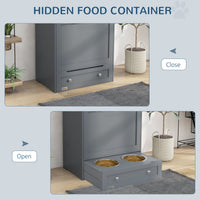 HKM-912467 Pet Feeder Stations, Lockers, Dog Food Storage Containers