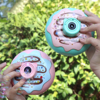 HKM-912531 Donut Style Automatic Bubble Blower for Outdoor Fun – Ideal Gift for Toddlers and Kids