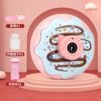 HKM-912531 Donut Style Automatic Bubble Blower for Outdoor Fun – Ideal Gift for Toddlers and Kids