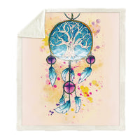 HKM-912531 Dream Catcher Superfine Coral Velvet Blanket - Available in 150x130 cm & 150x200 cm Sizes