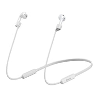 HKM-912595 Airpods Silicone Protection Set with Anti-Lost Lanyard - Compatible with iPhone Models (Black/Grey/Red)