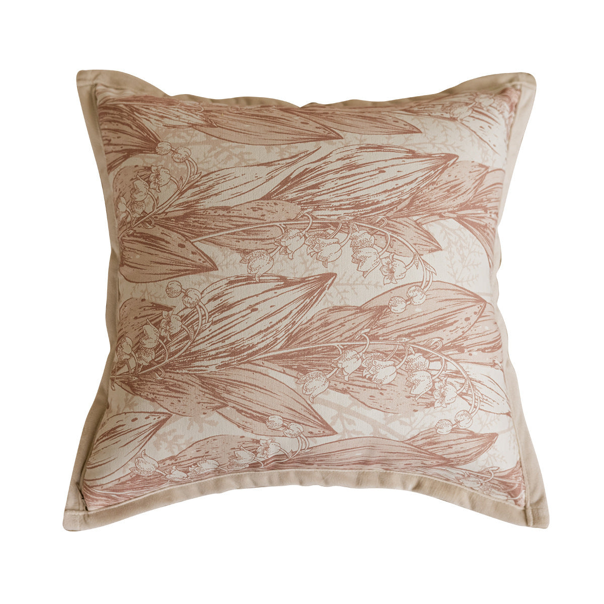 HKM-912979 Chenille Pillow Case for Sofa and Bed - Blue Bell, Herringbone, Houndstooth, Rabbit Hair Designs, 43x43cm & 45x45cm