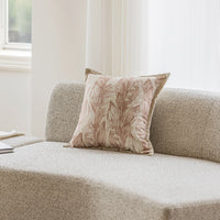 HKM-912979 Chenille Pillow Case for Sofa and Bed - Blue Bell, Herringbone, Houndstooth, Rabbit Hair Designs, 43x43cm & 45x45cm