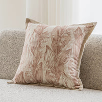 HKM-912979 Chenille Pillow Case for Sofa and Bed - Blue Bell, Herringbone, Houndstooth, Rabbit Hair Designs, 43x43cm & 45x45cm