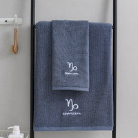 HKM-913427 Cotton Constellation Bath and Beach Towels in Multiple Zodiac Color Options