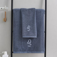 HKM-913427 Cotton Constellation Bath and Beach Towels in Multiple Zodiac Color Options