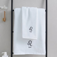 HKM-913427 Cotton Constellation Bath and Beach Towels in Multiple Zodiac Color Options