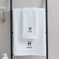 HKM-913427 Cotton Constellation Bath and Beach Towels in Multiple Zodiac Color Options