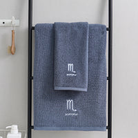 HKM-913427 Cotton Constellation Bath and Beach Towels in Multiple Zodiac Color Options