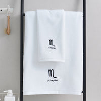 HKM-913427 Cotton Constellation Bath and Beach Towels in Multiple Zodiac Color Options