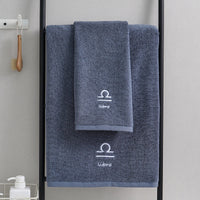 HKM-913427 Cotton Constellation Bath and Beach Towels in Multiple Zodiac Color Options