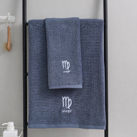 HKM-913427 Cotton Constellation Bath and Beach Towels in Multiple Zodiac Color Options