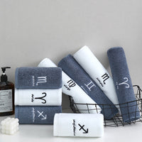HKM-913427 Cotton Constellation Bath and Beach Towels in Multiple Zodiac Color Options