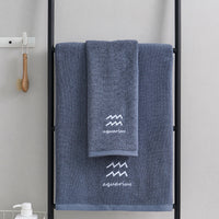 HKM-913427 Cotton Constellation Bath and Beach Towels in Multiple Zodiac Color Options
