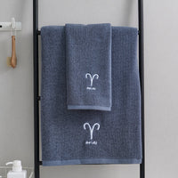 HKM-913427 Cotton Constellation Bath and Beach Towels in Multiple Zodiac Color Options