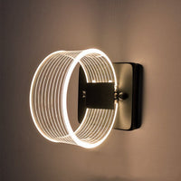 HKM-913555 Modern LED Wall Lamp with Adjustable Two-Color Light for Various Spaces