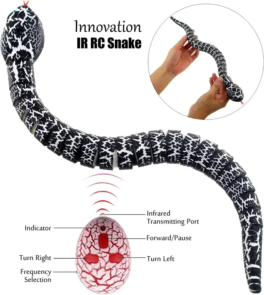 HKM-913811 Remote Control Infrared Snake Toy for Kids, 31-50cm Height, Suitable for Ages 2 and Up