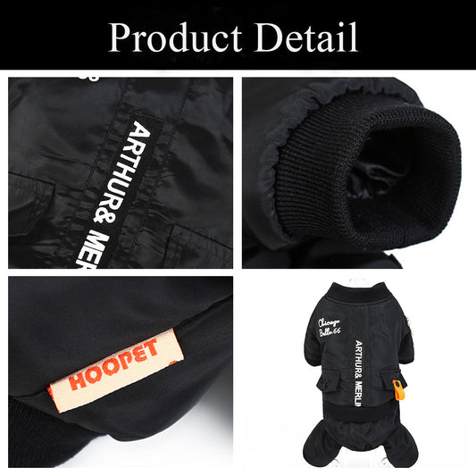 HKM-913875 Autumn Four-Legged Puppy Apparel - Comfortable and Stylish Dog Clothing