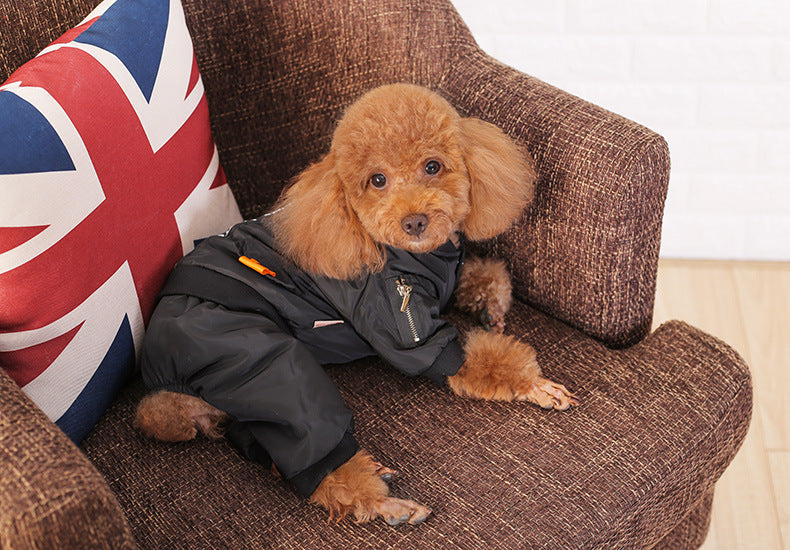 HKM-913875 Autumn Four-Legged Puppy Apparel - Comfortable and Stylish Dog Clothing