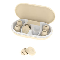 HKM-913875 Flexible Comfort Earplugs for Sleep - Noise Reduction in Milky White, Black, Lavender, and Pink
