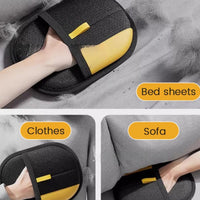 HKM-914003 Cat Hair Removal Gloves - Effective Cat Hair Cleaner in Yellow