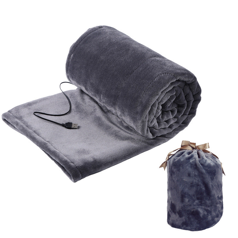 HKM-914003 USB Electric Blanket with Flannel Fabric, Machine Washable, Body Warmer (140x80cm & 160x85cm)