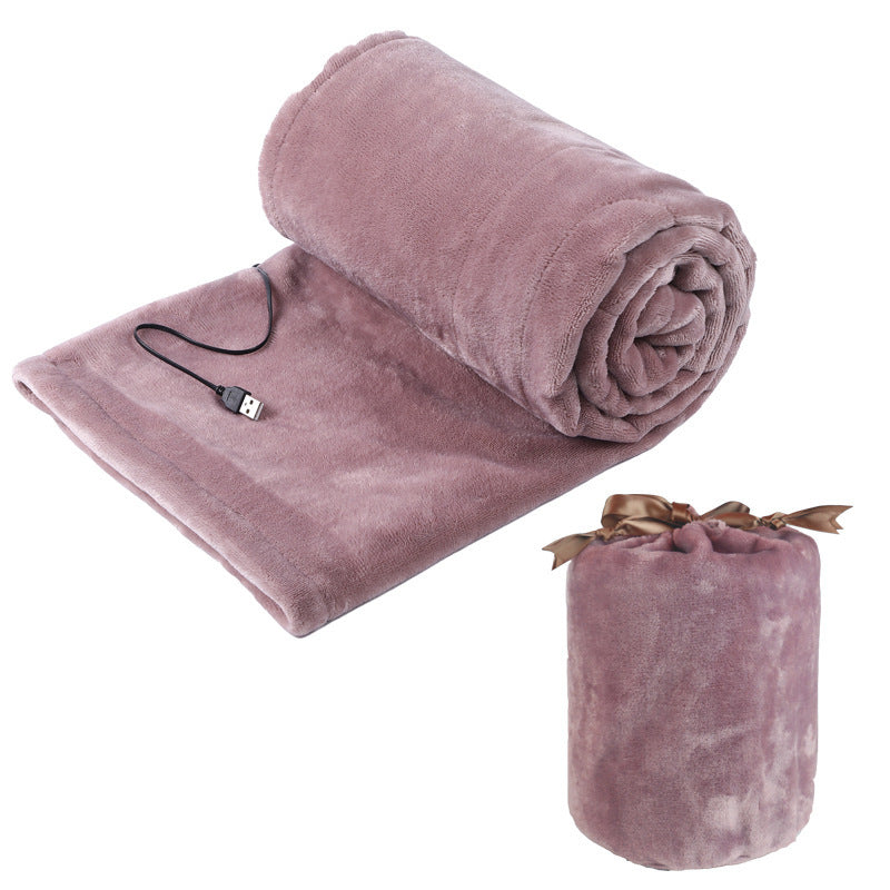HKM-914003 USB Electric Blanket with Flannel Fabric, Machine Washable, Body Warmer (140x80cm & 160x85cm)
