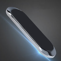 HKM-914067 Universal Mini Magnetic Suspension Phone Holder for Center Console - Zinc Alloy Bracket Stand