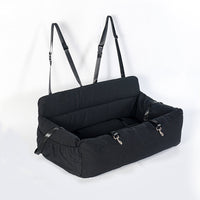 HKM-914195 Removable Pet Dog Travel Car Safety Nest - Stylish Canvas Kennel Pad in Various Colors