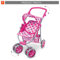 HKM-914643 Multifunctional Baby Stroller Carrier - Unisex Design for Ages 5 to 7 Years