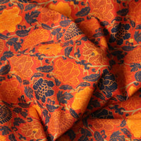 HKM-914835 Cotton Corduroy Fabric with 26 Sunken Stripes - 140cm Wide, Digital Print, Multiple Lengths Available
