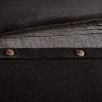 HKM-914835 Faux Suede 7-Piece Comforter Set in Grey, Tan, and Brown for King/Queen/California King Beds