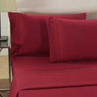 HKM-914963 Embroidered Frosted Pillowcase - Soft, Breathable Polyester, Multiple Colors Available