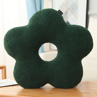 HKM-915283 Plush Three-Dimensional Round Lumbar Support Pillow with Core