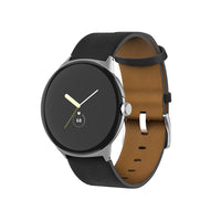 HKM-915667 Genuine Leather Watch Strap for Pixel Watch - Flat Interface, Durable Design