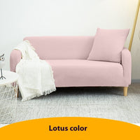 HKM-916051 Knitted Thickened Sofa Cover in Solid Colors for Single, Double, and Three-Seat Sofas