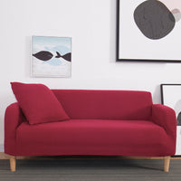 HKM-916051 Knitted Thickened Sofa Cover in Solid Colors for Single, Double, and Three-Seat Sofas