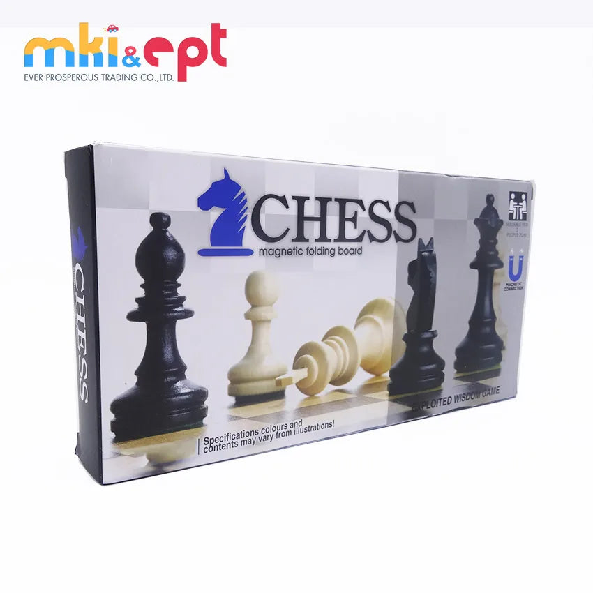 HKM-916115 Intelligent Magnetic Folding Chess Set for Travel and Outdoor Play