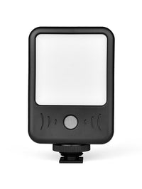 HKM-916179 Portable LED Camera Light with Noise Reduction Microphone – Ideal for Photography and Video Recording