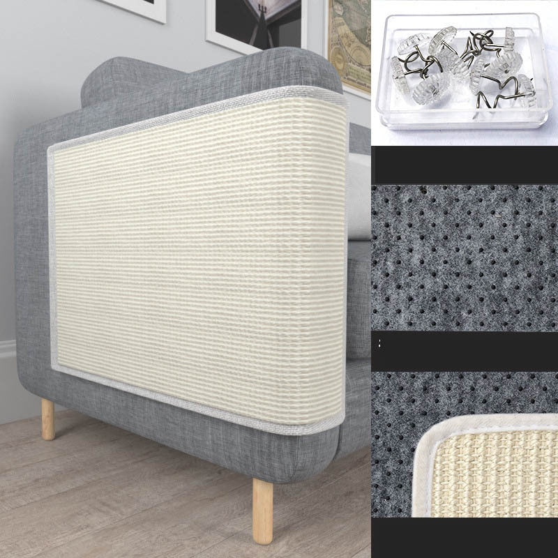 HKM-916307 Cat Scratching Sofa Protector with Multiple Styles and Sisal Material
