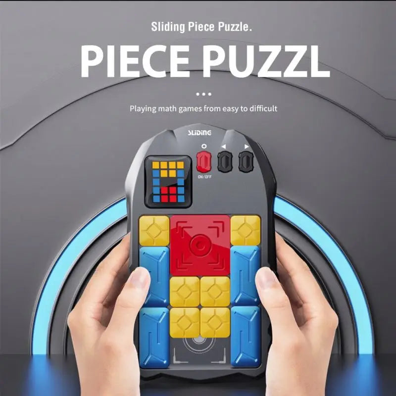 HKM-916307 Digital Huarong Road Sliding Puzzle - Educational Toy for Kids Ages 2 to 14