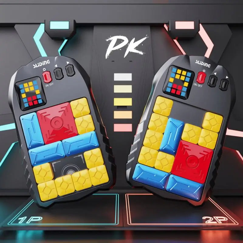 HKM-916307 Digital Huarong Road Sliding Puzzle - Educational Toy for Kids Ages 2 to 14