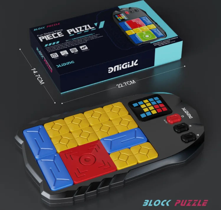 HKM-916307 Digital Huarong Road Sliding Puzzle - Educational Toy for Kids Ages 2 to 14