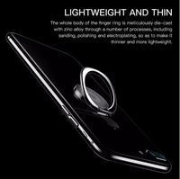HKM-916371 360-Degree Aluminium Alloy Finger Ring Holder for Mobile Phones and Tablets