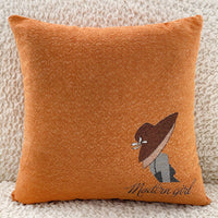 HKM-916435 Modern Square Throw Pillow Covers in Various Colors - 45x45cm