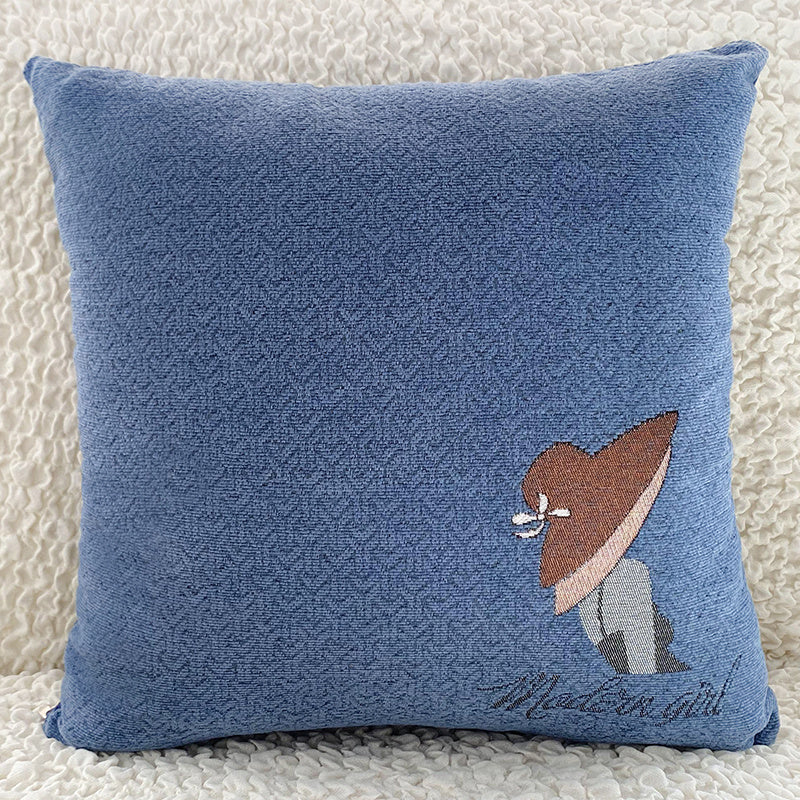 HKM-916435 Modern Square Throw Pillow Covers in Various Colors - 45x45cm